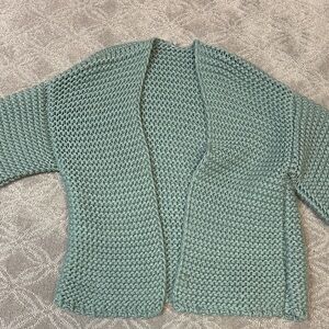 Chunky Knit Open Cardigan Sweater - Anthropologie